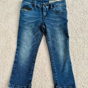 Diesel Navy Blue Toddler Super Slim Jeans